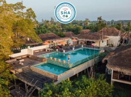 Sripakpra Boutique Resort Phatthalung, hotel com piscina em Ban Pak Pra (1)