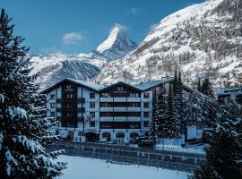 National Zermatt - Matterhorn Views, Sunnegga Gateway & SPA، فندق في زيرمات