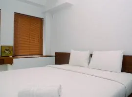 Cozy and Minimalist Studio Patraland Urbano Apartment near Bekasi Station By Travelio