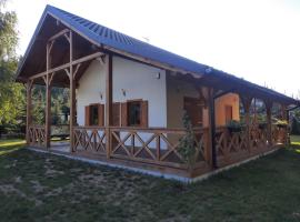 Domek całoroczny nad jeziorem Budzislawskim, Wielkopolska na wynajem, vacation rental in Anastazewo