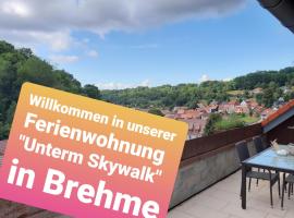 Unterm Skywalk, vacation rental in Brehme