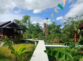 เรือนไทยใจสุขเอ๋ย, campsite in Ban Bang Wa