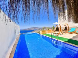 2 bedrooms villa with sea view private pool and jacuzzi at Kas, majake Kasis
