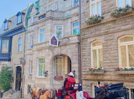 Le Chateau de Pierre, hotel en Centro histórico de Quebec, Quebec