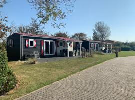 Luxe Chalet dichtbij Zoutelande, camping en Biggekerke
