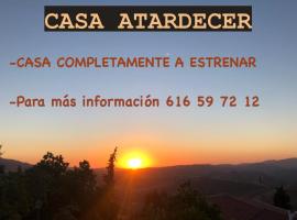 Casa Atardecer, casa per le vacanze a Zahara de la Sierra