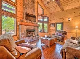 Creekside Cabin with Deck, Hot Tub and Fire Pit!