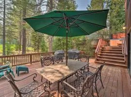 Hot Tub and Deck Truckee Golf Course Home