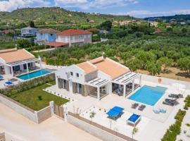 Zante Prime heated pool villa levanta, casa vacanze a Gaïtánion