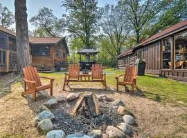 Cabin on Rush Lake with Bar, Grill and Kayaks!