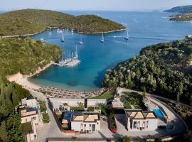 Karvouno Villas, hotel con bañera de hidromasaje en Sivota
