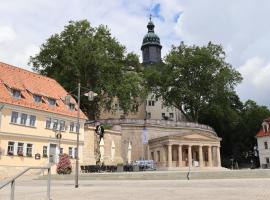 Wohnen am Schloss, Schlossblick, vacation rental in Sondershausen