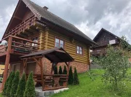 Chata na brehu Liptovskej Mary