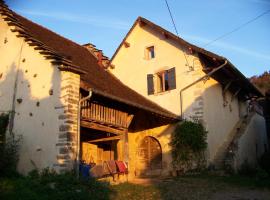 Maison du Rostaing, hôtel pour les familles à Passenans