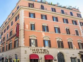 Hotel Accademia, hotel v Římě