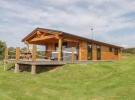 Bryn Eiddon Log Cabin, rental liburan di Machynlleth