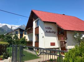 Villa Felicity, hotell i Nová Lesná
