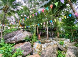 Thmorda Riverview Resort, tempat menginap di Koh Kong