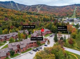 Trail Creek: Walk to lifts, ski home! Closest unit to lifts, ski home trail, sports center, hotel near Pico Peak, Killington