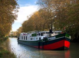 péniche Le Black Mountain, hotel a Villepinte