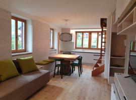 Ampio appartamento su 2 livelli con garage coperto, skigebied in Olang