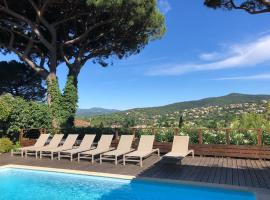 villa claire de lune la Nartelle, resort em Sainte-Maxime