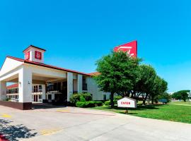 Red Roof Inn Dallas - Mesquite Fair Park NE、メスキートのバリアフリー対応ホテル