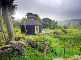 Black Yurt Chromiec – luksusowy namiot w mieście Gajowka