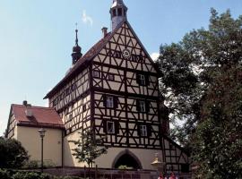 Turmstüble im Torhaus von 1545, apartmán v destinaci Burgbernheim