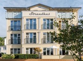 Aparthotel Strandhus, khách sạn lãng mạn ở Ahlbeck