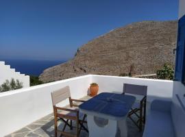 Cycladic houses in rural surrounding, hotel in Amorgós