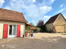 Les chambres de Beauviel，Saint-Jean-dʼEyraud的家庭旅館