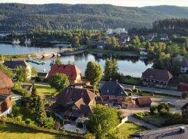 Landhaus-Vintage Fe-Wo-Apartment 5, strandleiga í Schluchsee