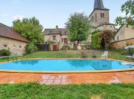 Villa de 4 chambres avec piscine privee jardin clos et wifi a Lucenay les Aix, feriehus i Lucenay-lès-Aix