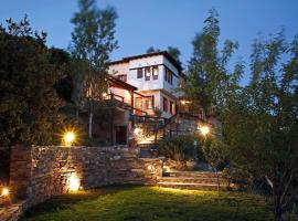 Great Pelion Villa Villa Selini 4 bedrooms Private Pool Aghios Georgios, готель у місті Агіос-Георгіос-Ніліас