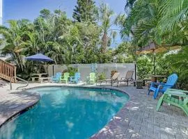 Ideal beach hideaway pool condo located between the island marina and beach