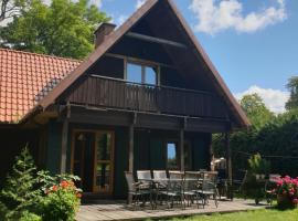 Mazurska Chata Czepiela, family hotel in Dłużec