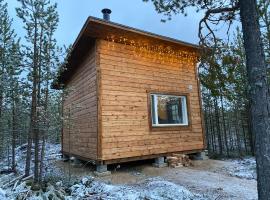Aurora Husky Hut, cabin in Inari