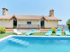 6 bedrooms villa with sea view private pool and jacuzzi at Olivella, casa o chalet en Olivella