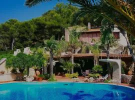 Villa Timea Piscina e Tennis Vista Isole Egadi