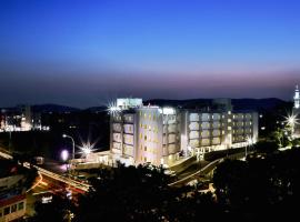 Downtown Business Hotel, hotell i Singapperumālkovil