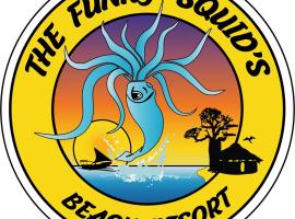 Funky Squids Beach Resort, strandhotell i Bagamoyo