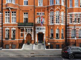 11 Cadogan Gardens, The Apartments and The Chelsea Townhouse by Iconic Luxury Hotels、ロンドン、チェルシーのホテル