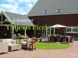 B&B 't Mjeels Pierke, hotel para famílias em Meerle