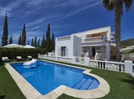 4 bedrooms villa with private pool and furnished terrace at Sant Josep de sa Talaia 4 km away from the beach