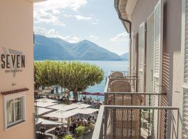 Seven Boutique Hotel, family hotel in Ascona