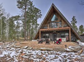 Modern Lead A-Frame with Hot Tub Hike, Bike and ATV!, vacation home in Lead