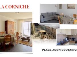 La Corniche: Agon Coutainville şehrinde bir otel