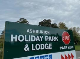 Ashburton Holiday Park, campsite in Ashburton