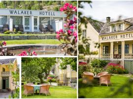 Walaker Hotel, hotel u blizini zračne luke 'Zračna luka Sogndal - SOG', Solvorn